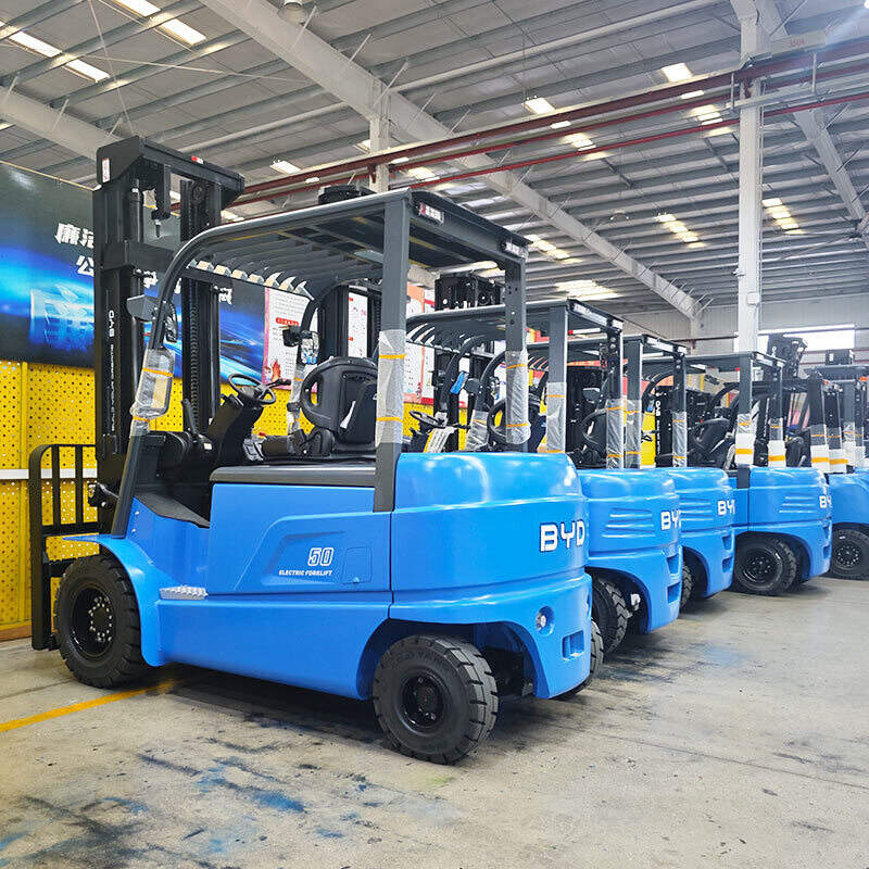 Lithium-ion reach-truck application-experience for upgrading traditional-wide-ai