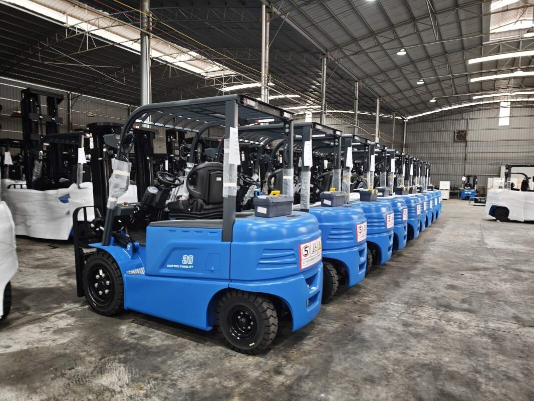 BYD forklift beer industry storage and handling solutions: adapt to working conditions and create an efficient green handling system(figure1)