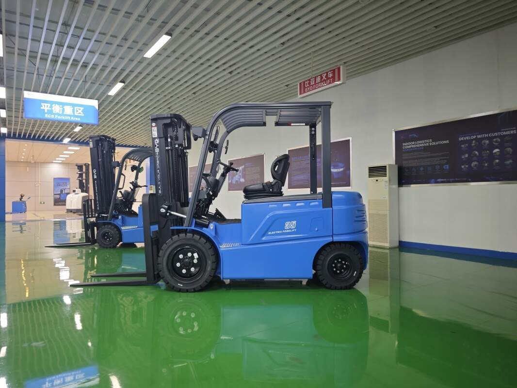 Operator guidance for electric forklift use on loading docks(Figure1)