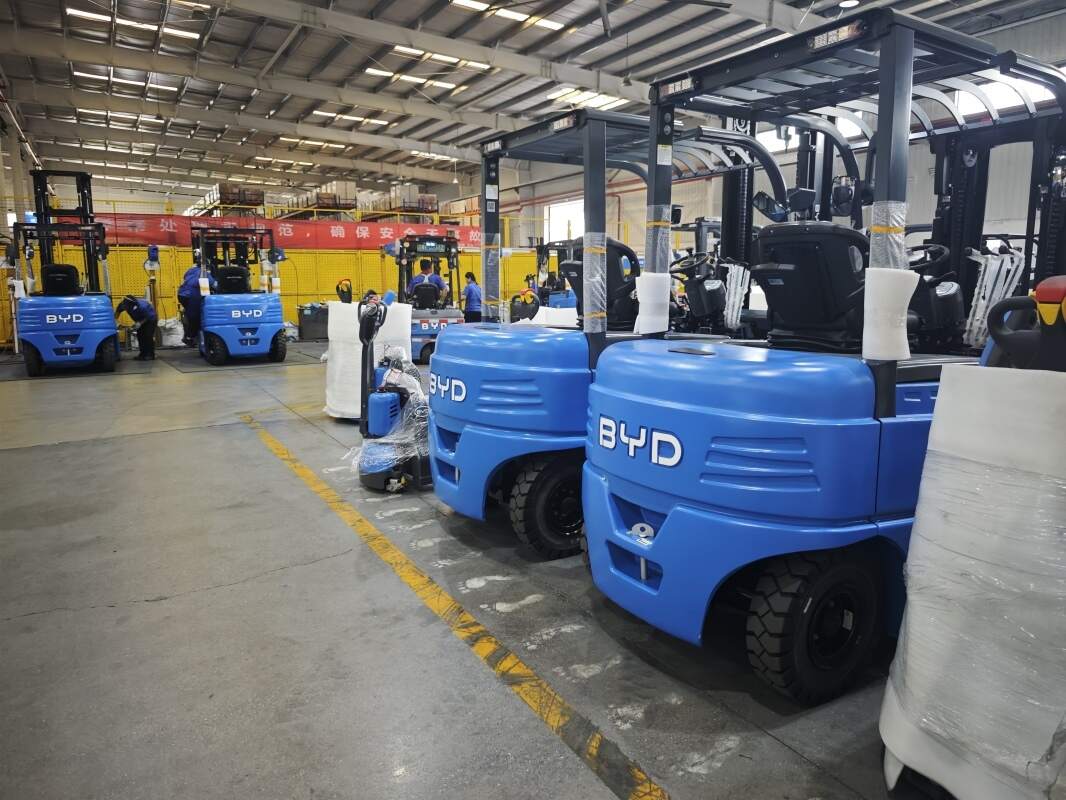 Practical-case-sharing: BYD lithium-ion forklift fleet deployed within domestic-