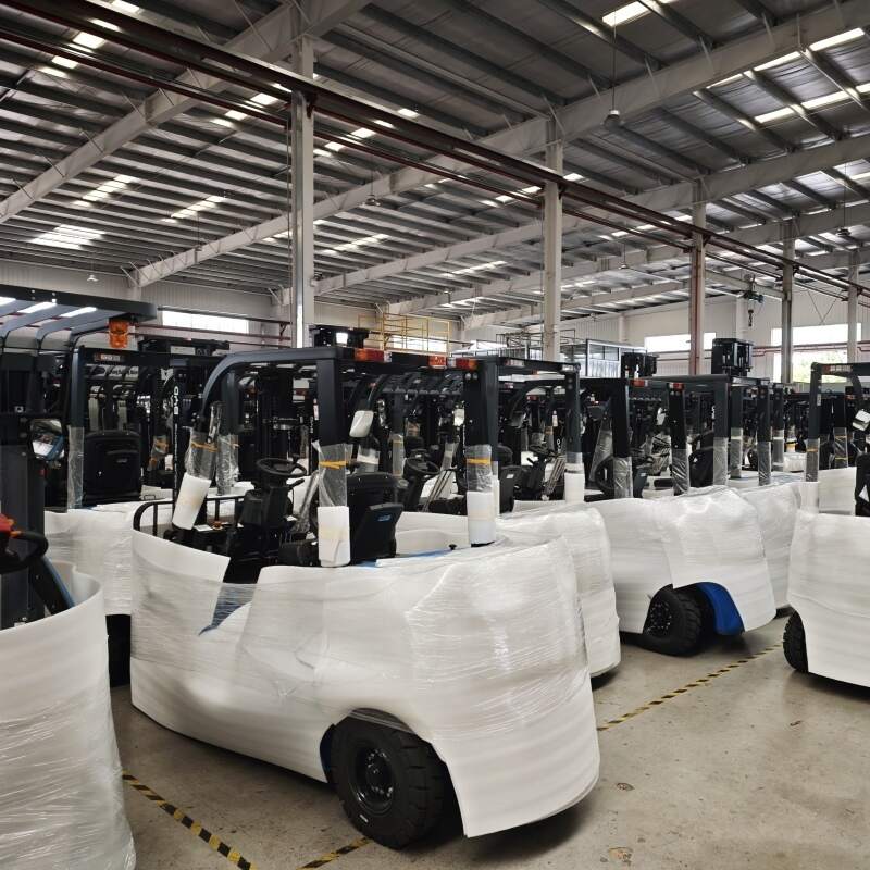 Indoor storage is preferred, and electric forklifts have the advantage of low-emission operation(figure1)
