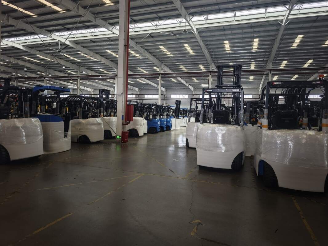 Manufacturing logistics transformation, electric forklifts help workshops circulate efficiently(figure1)