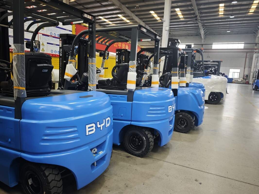 BYD cold chain forklift case | Low temperature clean lithium battery forklift cold storage logistics application solution(figure1)