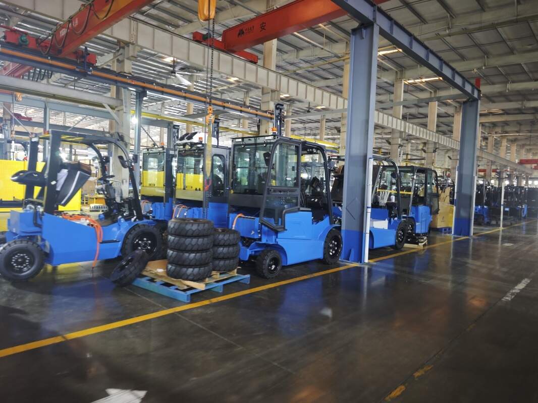 BYD forklift application case in the beer industry