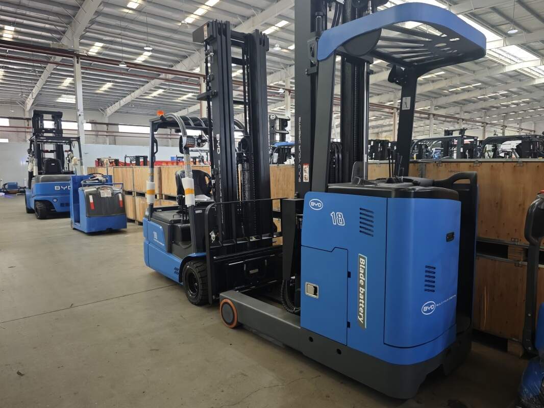 BYD cold chain forklift case | Low temperature clean lithium