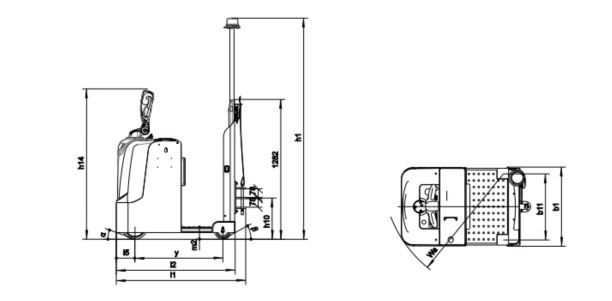 Small and medium tonnage electric tractor BYD-Q30TJS(figure1) Small and medium tonnage electric tractor BYD-Q30TJS(figure1)