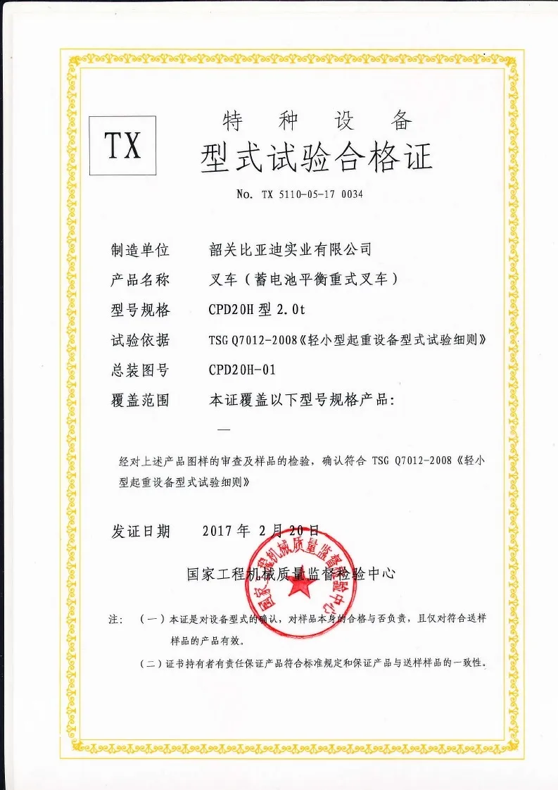 CPD20H type test certificate(figure1) CPD20H type test certificate(figure1)