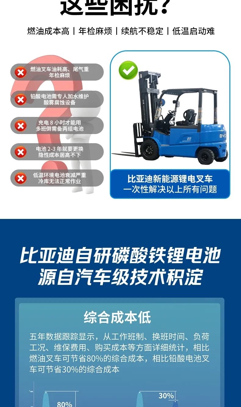 BYD 5-ton electric forklift(figure3)