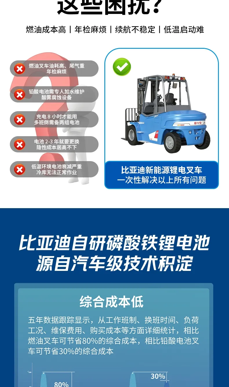 BYD 6-ton electric forklift(figure3)