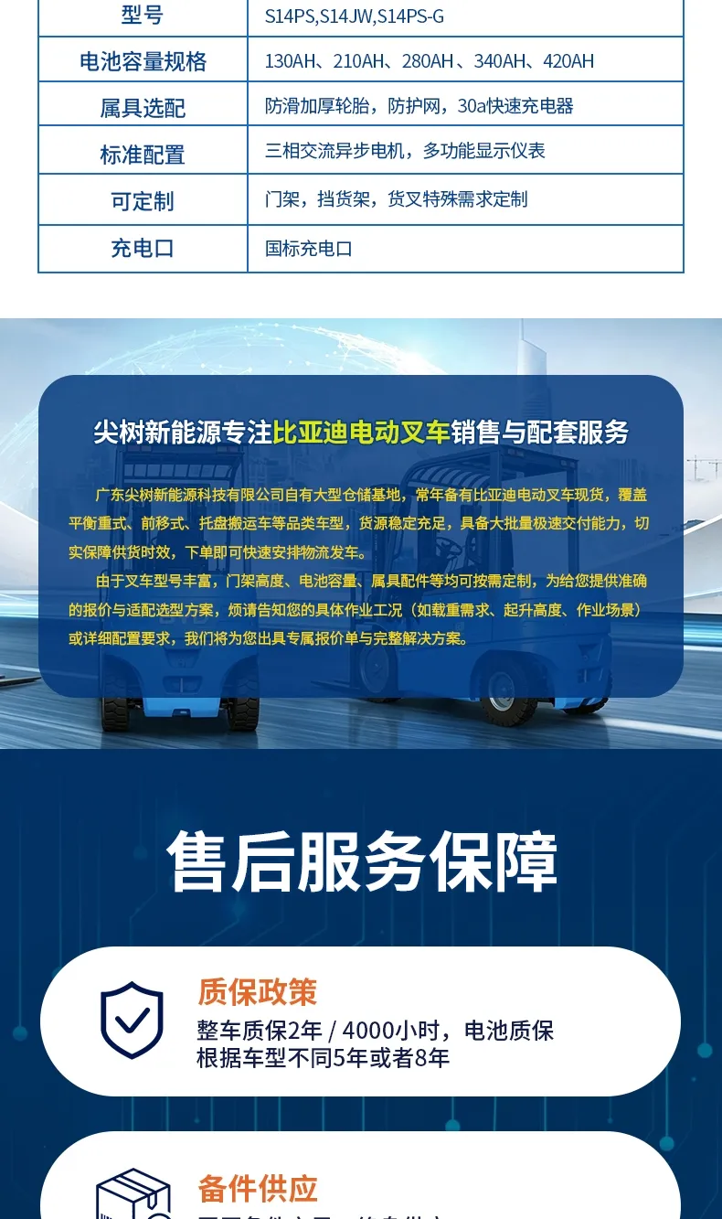 BYD pallet stacker series(figure6)